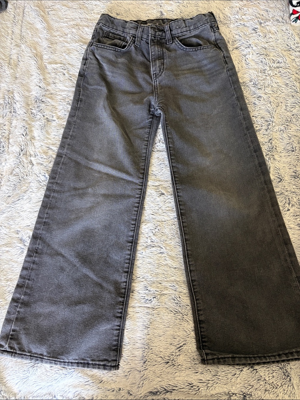 Girls Old Navy Baggy Wide Leg Jeans